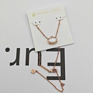 Kendra Scott rose Gold Necklace